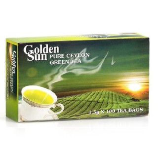 GREEN TEA goldel Sun 100*1.5 gr without outer coating